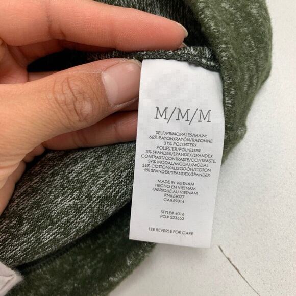 Cabi Dress Womens M Medium Avocado Solace Drawstring Cowl Neck Pullover Tie Back - Picture 8 of 11